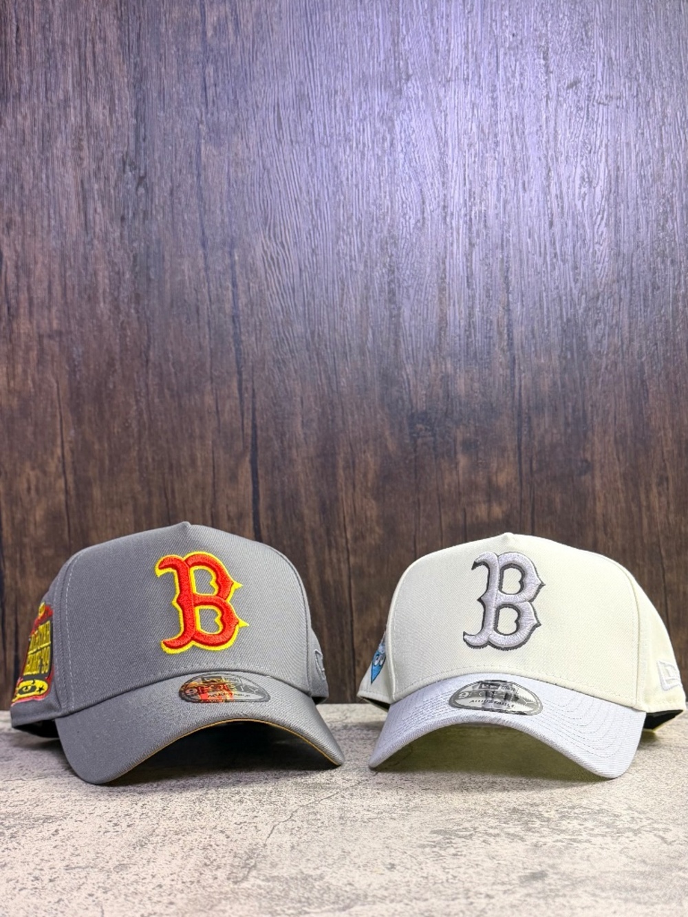 NWT New Era Boston Red Sox 9FORTY A-Frame Snapback Hat Bundle OSFA - Picture 5 of 6